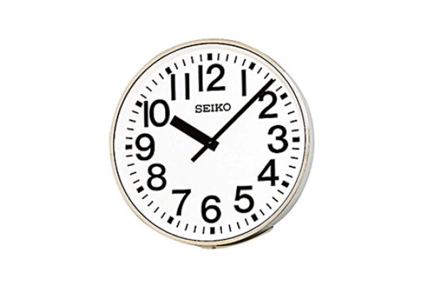 画像1: 設備時計 セイコータイムシステム 子時計 室内屋外兼用 大型時計 壁掛型 交流式 (1)