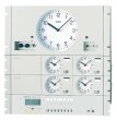 画像1: 設備時計 セイコー 年間プログラムタイマー付 水晶親時計 子時計約１２０台 パネル型 送料無料 (1)