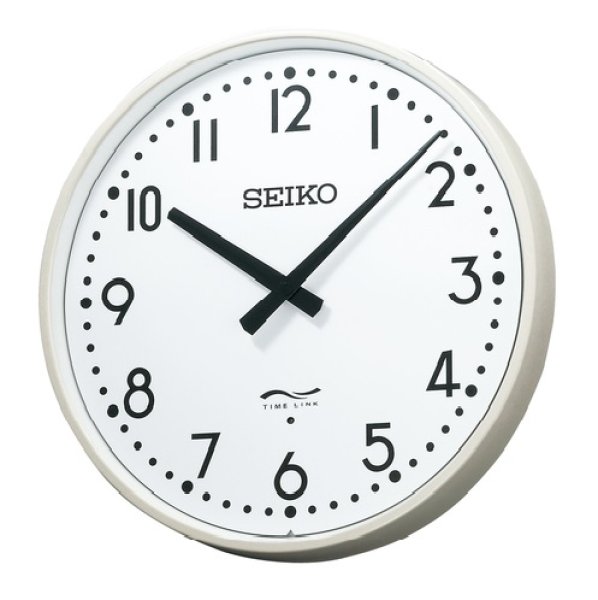 画像1: セイコー 設備時計 タイムリンククロック リチウム電池式 無線時計 子時計 送料無料 (1)