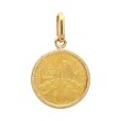 画像2: ペンダント コイン ウィーンハーモニー 金貨 K24 純金金貨 オーストラリアコイン K18フセ込み枠 枠はK18 K18 CWHフセ-1/25oz 送料無料 (2)