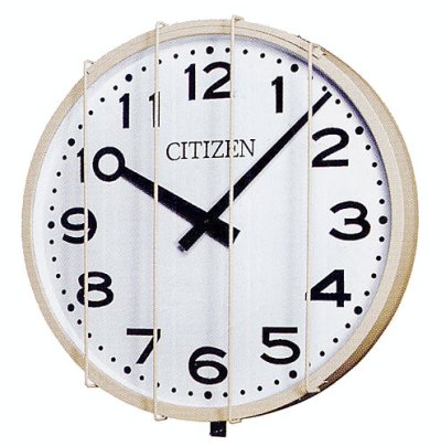画像2: 親子時計 屋外時計 設備時計 AC電源式 防水 壁掛け 大型 子時計 CITIZEN  掛時計 電気時計