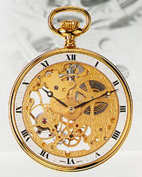 画像1: AERO アエロ 懐中時計 提げ時計 ポケットウオッチ メカニカル 機械式 手巻 (1)