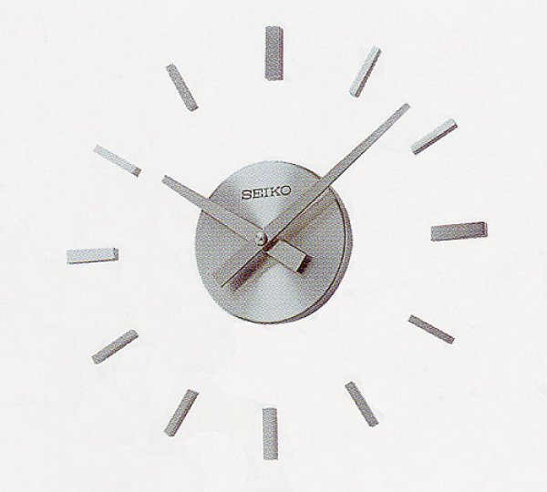 画像1: 設備時計 セイコー 子時計 埋込型 室内用子時計 親時計 交流式 送料無料 (1)