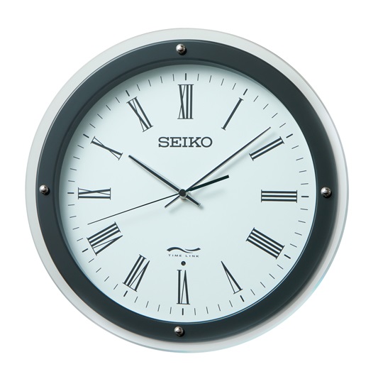 セイコー 設備時計 タイムリンククロック リチウム電池式 無線時計 子時計 ３５４mm 送料無料
