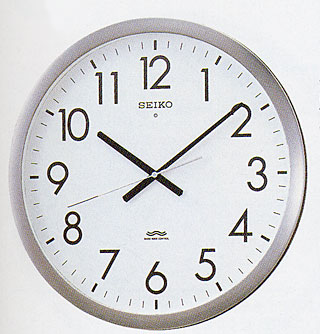 セイコー 電波掛け時計 オフィスタイプ (４２１mm）（25） ＃送料無料